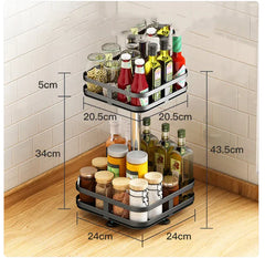 Multifunctional Kitchen Spice Rack