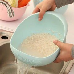 Silicone Colander Rice Bowl