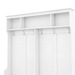 Multi Functional Entrance Clothing Rack With Shoe Rack